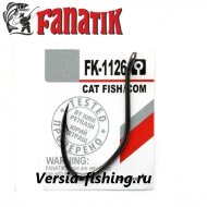 Крючок одинарный Fanatik  FK-1126 Cat Fish/Сом 4/0, 1 шт/уп