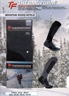 Термоноски Thermoform Mountain HZTS-41 разм.35-38 (серые)