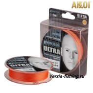 Плетёный шнур Akkoi Mask Ultra X4 110м 0,06мм/2,27кг Orange 