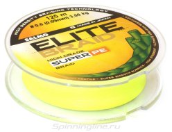Плетеный шнур Salmo Elite Braid Yellow 125m