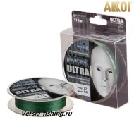 Плетёный шнур Akkoi Mask Ultra X4 110м 0,05мм/2,10кг Green