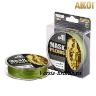 Плетёный шнур Akkoi Mask Plexus X4 125м 0,12мм/4,54кг Green 