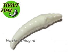 Мягкая приманка Trout Zone Paddle 1,6" белый сыр        