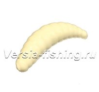Мягкая приманка Trout Zone Maggot 1,3" (12 шт) белый сыр