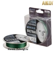 Плетёный шнур Akkoi Mask Ultra X4 130м 0,05мм/2,10кг Green 