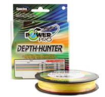 Плетеный шнур Power Pro Depth Hunter Multicolor 150m 0,23mm/15,0kg