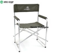 Кресло складное НПО Кедр базовый вариант, алюминий AKS-01