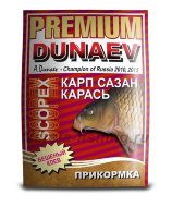 Прикормка Dunaev Premium 1кг Карп-Сазан (Scopex)