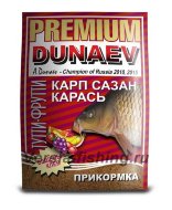 Прикормка Dunaev Premium 1кг Карп-Сазан (тутти-фрутти)