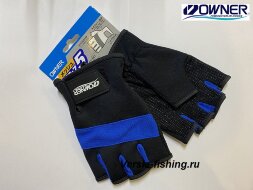 Перчатки Owner 9643 чёрно-синие, разм. L   