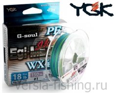 Шнур YGK G-Soul Egi Metal WX4 150m #0,4 0,104mm/8lb/3,6kg    