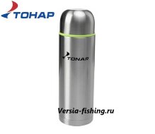 Термос Тонар 1200мл HS.TM-022-LG (дополн.пласт.чашка)
