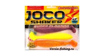 Мягкая приманка Lucky John Joco Shaker 4,5'' #MIX2 (3шт в уп)
