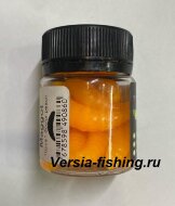Мягкая приманка Trout Zone Maggot 1,6" (10 шт) персик сыр    