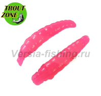 Мягкая приманка Trout Zone Paddle 1,6" розовый сыр    