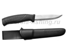 Нож Morakniv Companion Black, нержавеющая сталь 12141 (120788)