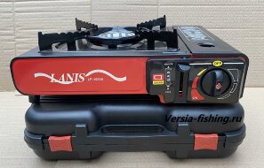 Плита газовая настольная LANIS LP-10000 с переходником