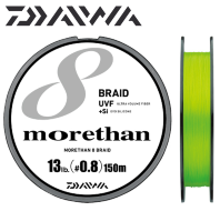 Плетеный шнур Daiwa Morethan X8 Braid UVF+Si 150m