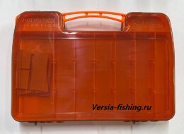 Коробка для приманок Aquatech двухсторонняя (300х200х60мм) 17246 оранжевая 