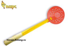 Черпак пластиковый Пирс пенопластовая ручка желто-красный