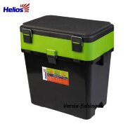 Ящик рыболовный зимний Helios FishBox 19л без карманов, зеленый 