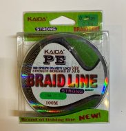 Плетеный шнур Kaida Braid Line 0,10мм/100м  