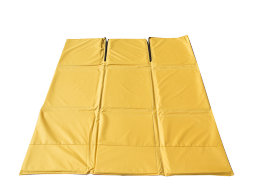 Пол для палатки СТЭК КУБ 2 (1,75х1,75м) желтый Оксфорд 300