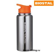 Термос Biostal Спорт NHF-1000 (1,0 л) стальной  